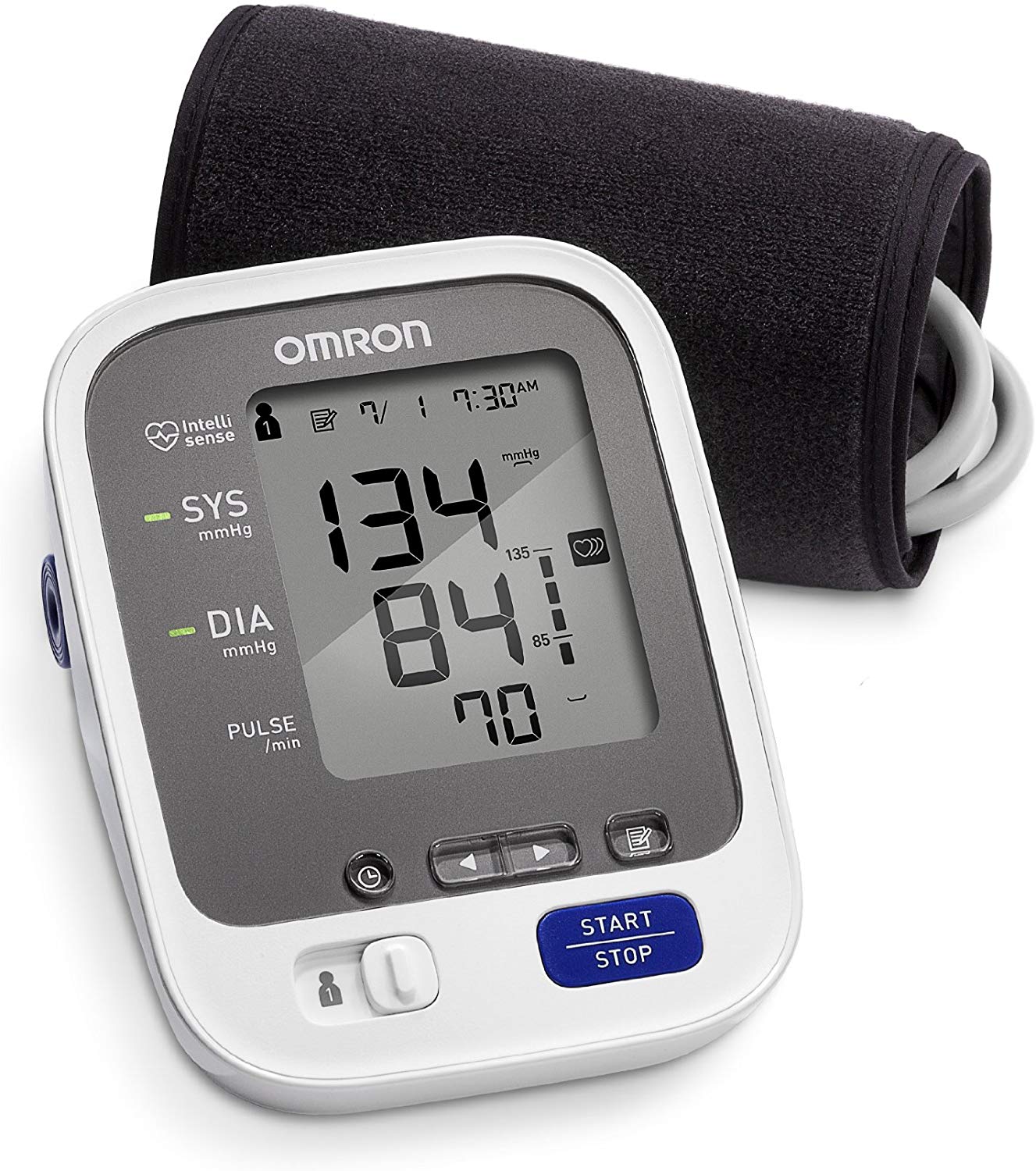 Omron 7 dễ dàng sử dụng với màn hình đọc to, rõ ràng