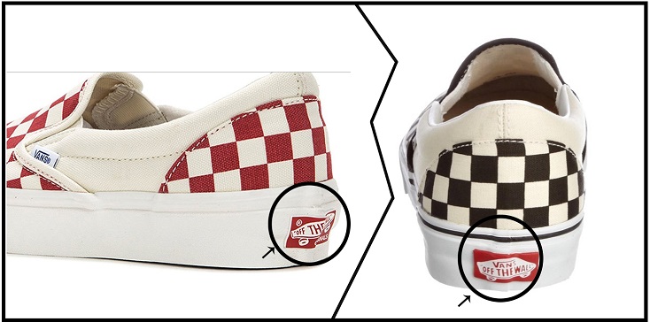 Got giay Vans co su khac nhau