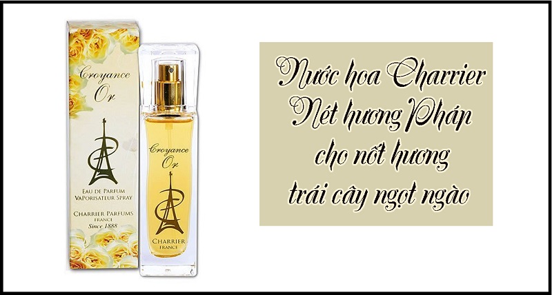 nuoc hoa charrier tu Phap
