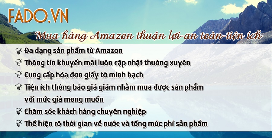 Loi ich cua FADO tu Amazon