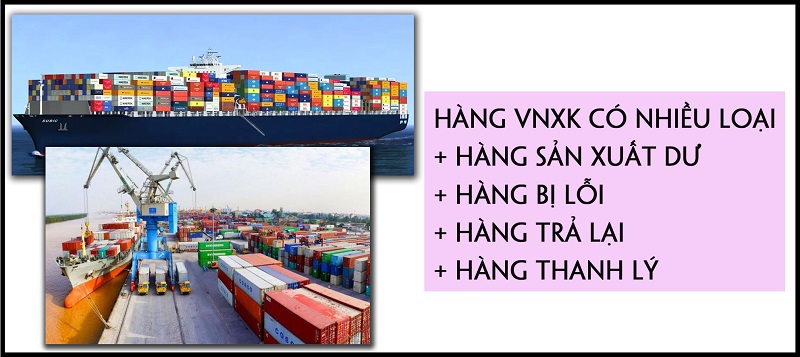 HANG vnxk co nhieu loai