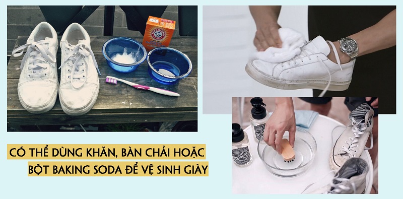 cach ve sinh giay dung dan 