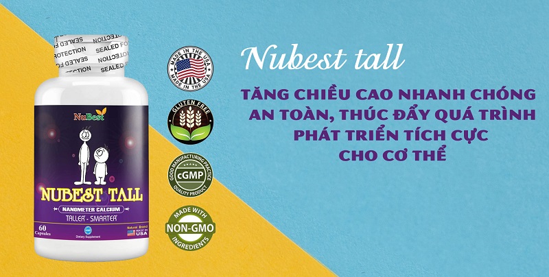 nubest tall co tac dung tuyet voi trong viec tang chieu cao