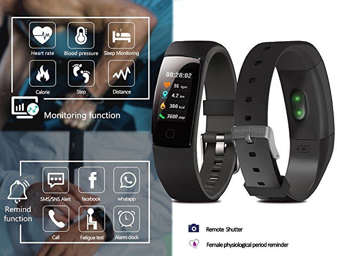 MorePro Fitness Tracker cho thời lượng pin lên đến 5 - 7 ngày cho một lần sạc đầy.