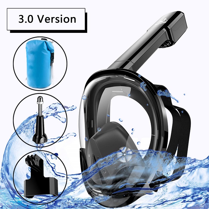 Top 10 mặt nạ lặn biển bán chạy nhất được không ít người tin dùng