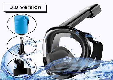 Top 10 mặt nạ lặn biển bán chạy nhất được không ít người tin dùng