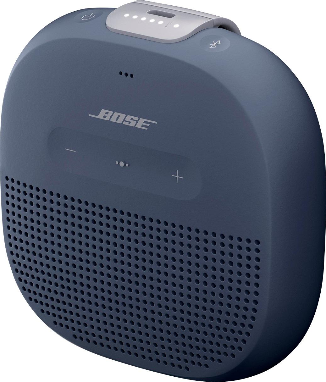 SoundLink Micro có bề ngoài mềm mại, chắc chắn, chống lại các vết lõm, vết nứt và vết trầy xước