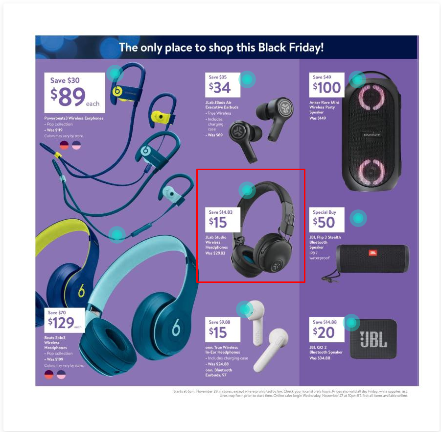 Mua sản phẩm trên Walmart dịp Black Friday