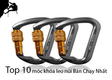 Top 10 móc khóa leo núi bán chạy nhất an toàn cho phượt thủ