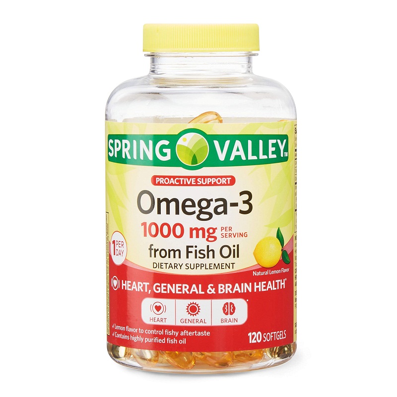 spring valley omega 3 1000mg from fish oil