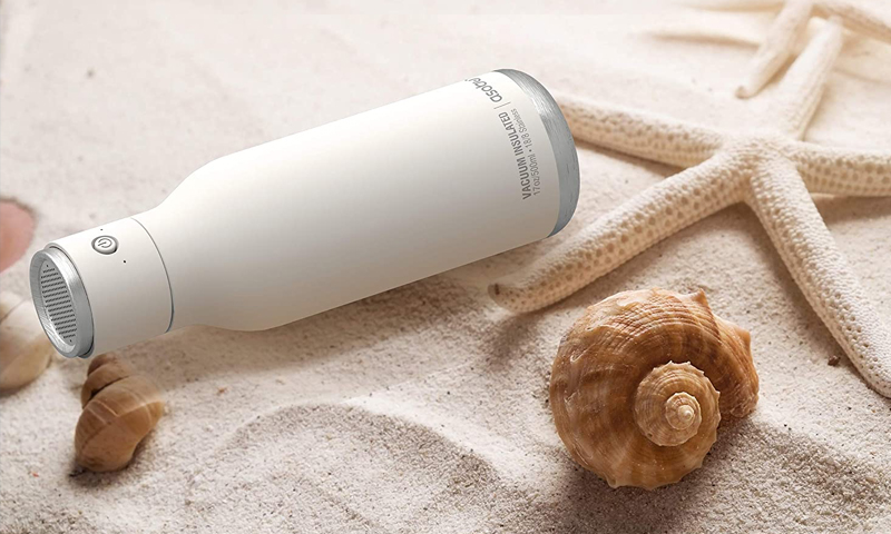 bình nước thông minh tích hợp loa bluetooth