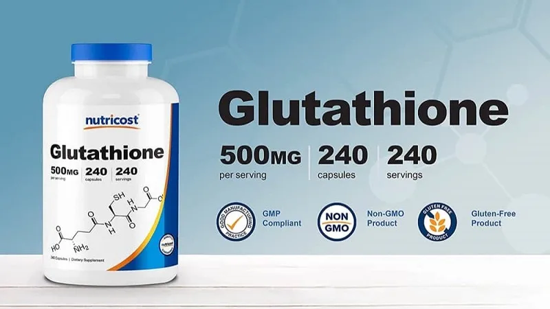 Viên uống trắng da Glutathione