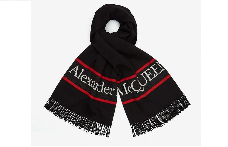 Khăn choàng Black Selvedge Blanket Scarf