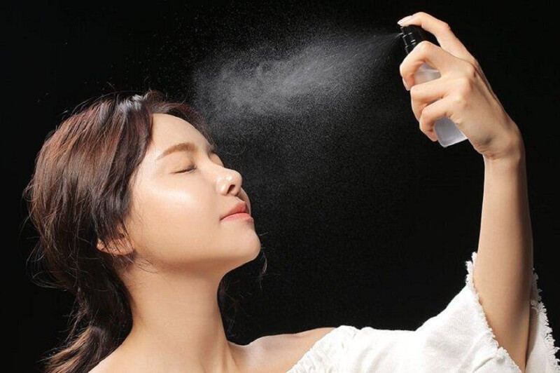 Công dụng của xịt khoáng đối với làn da