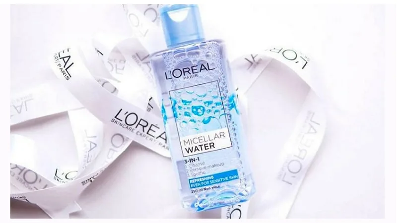 Nước tẩy trang L'oreal cho da dầu mụn