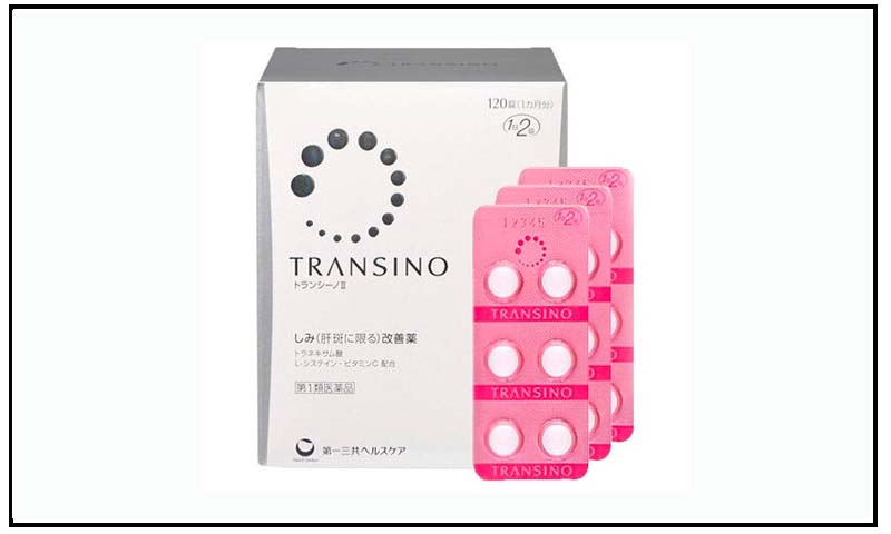 vien uống trắng da transino có tốt không