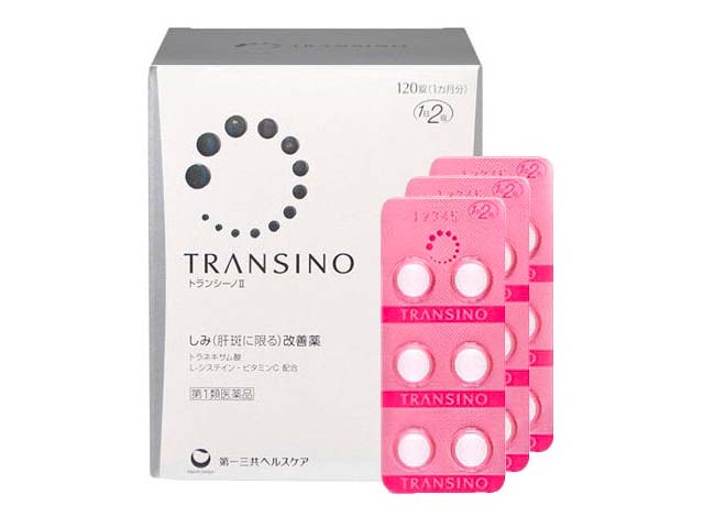 viên uống trắng da transino
