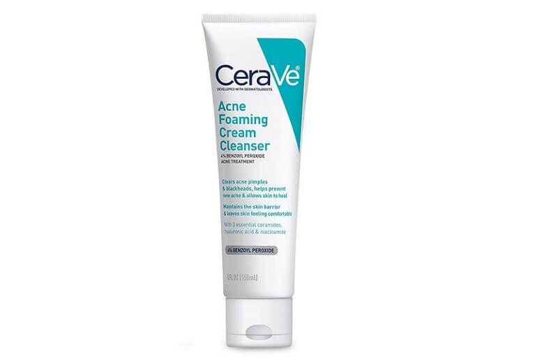 Sữa rửa mặt trị mụn CeraVe Acne Foaming Cream Cleanser