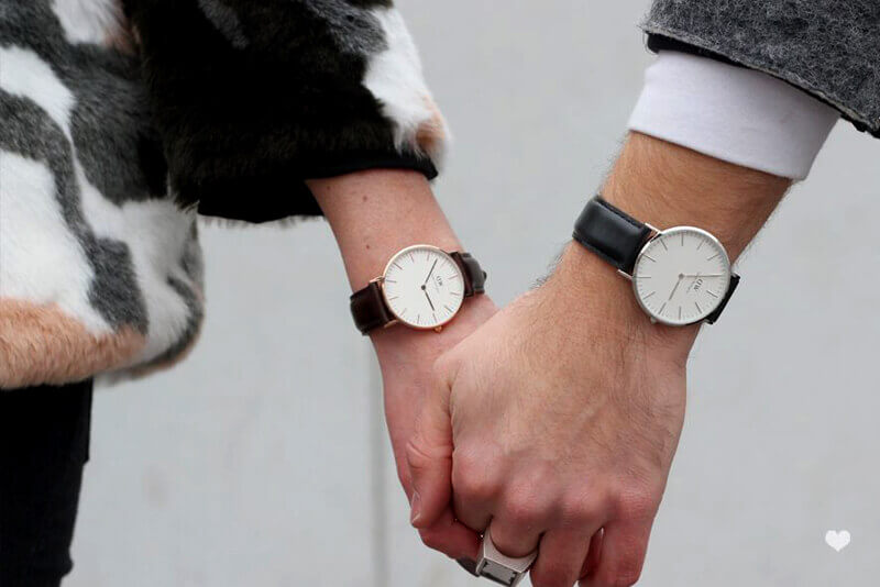 4 đồng hồ Daniel Wellington cặp đôi