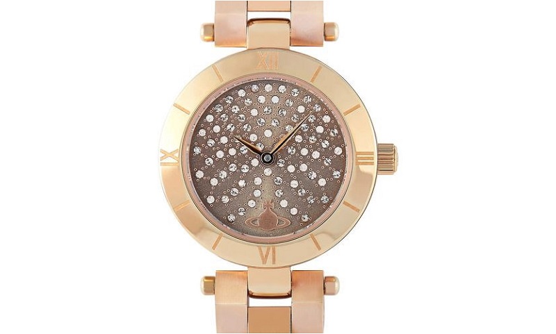 Westbourne Quartz Grey Dial Ladies Watch VV092CHRS