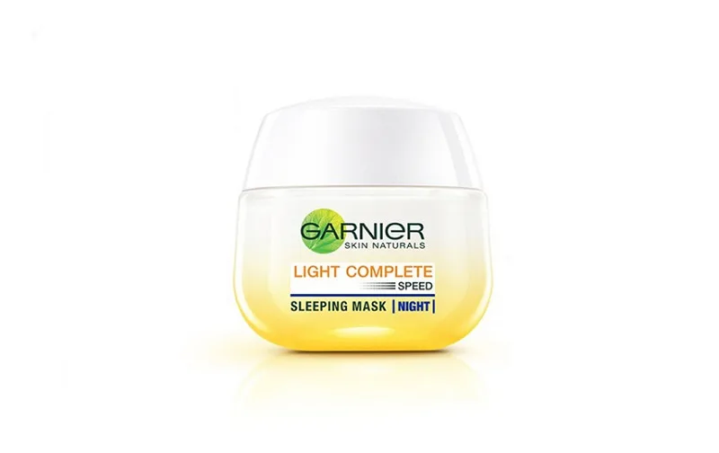 Bao bì và thiết kế của mặt nạ ngủ Garnier