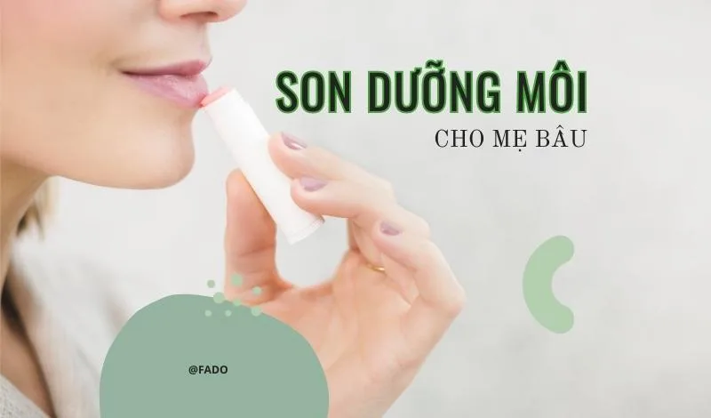 son dưỡng có màu cho bà bầu