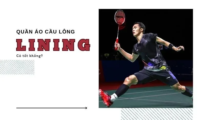Quần áo cầu lông Lining