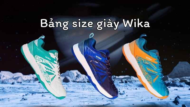 Bảng size giày Wika