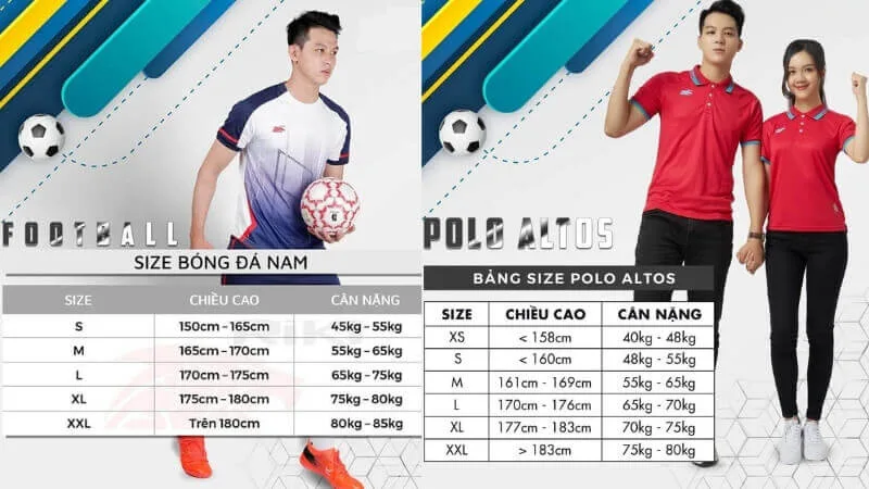 Bảng size Riki
