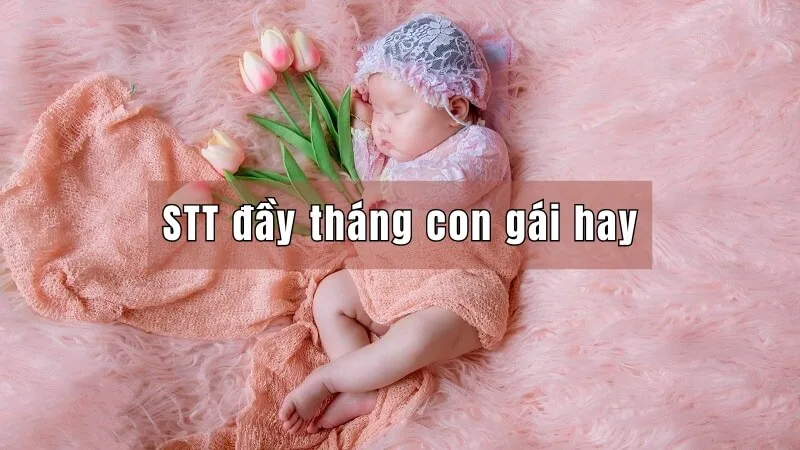 STT đầy tháng con gái