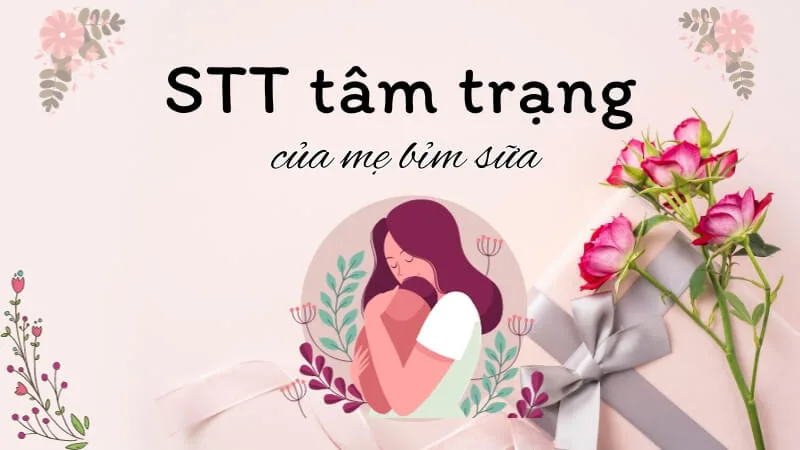STT tâm trạng của mẹ bỉm sữa