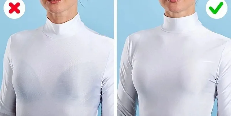 Nên lựa chọn nội y đúng size và có độ dày phù hợp