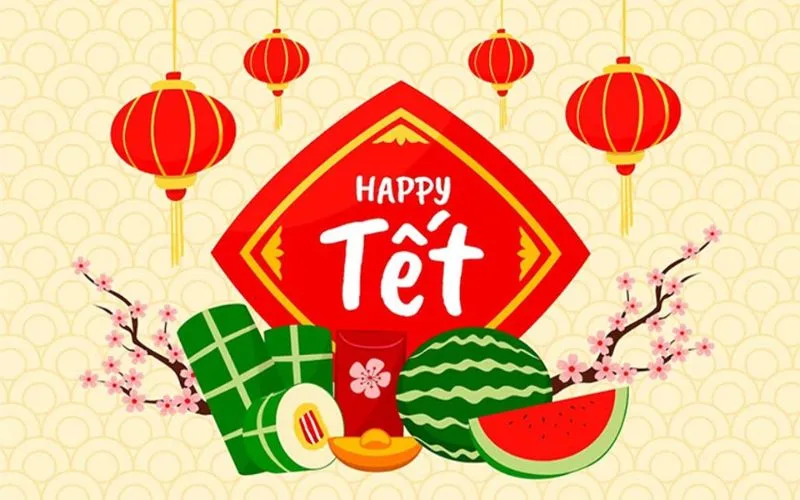 Cap đăng ảnh tết 2024 hài hước ý nghĩa cùng gia đình