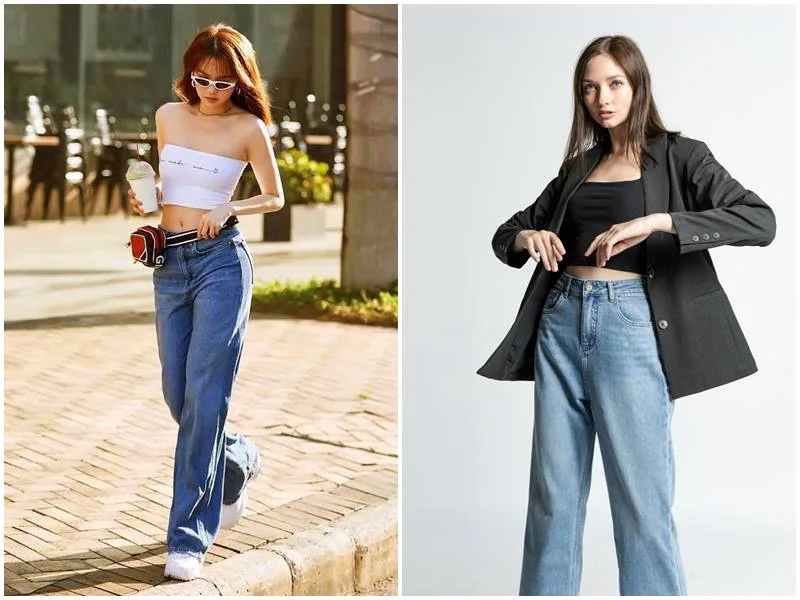 Hướng dẫn Tips 10 cách phối đồ với áo crop top ôm cực dễ thương