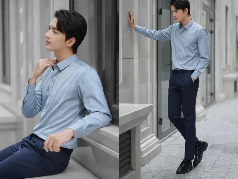 Hướng dẫn chọn size áo châu Âu nam chi tiết 