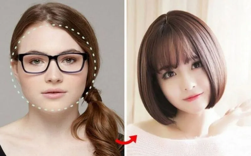 8 kiểu tóc cho người ít tóc mặt tròn dễ trang điểm phối đồ