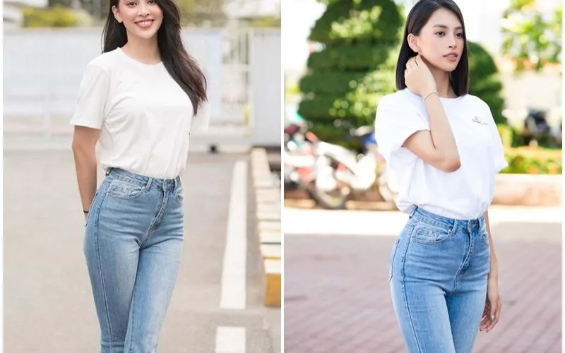 7 cách phối đồ nữ đi chơi với quần jean thời trang phong cách