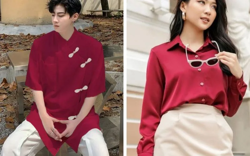 Đỏ đô phối với màu gì thì đẹp nhất? Cách phối đồ cực sang trọng