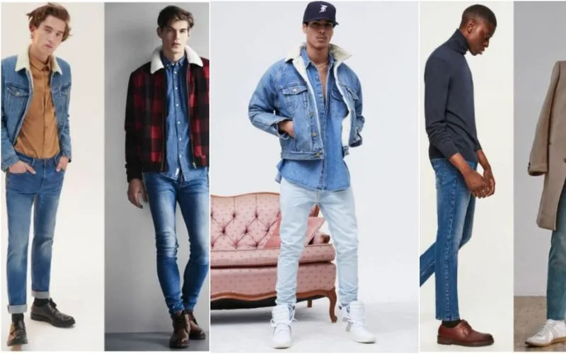 Quần jean xanh phối với áo màu gì hợp nhất? 6 cách phối đồ cực nhẹ nhàng