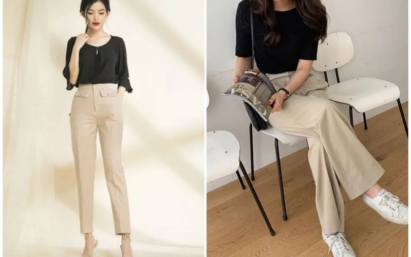 Quần màu be phối áo màu gì thì hợp? 5 cách phối đồ cực ngầu