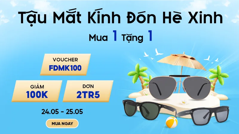Tậu mắt kính đón hè xinh