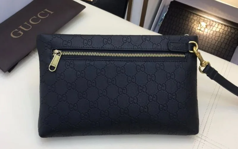 5 mẫu ví cầm tay nam hàng hiệu Gucci thời trang phong cách nên mua