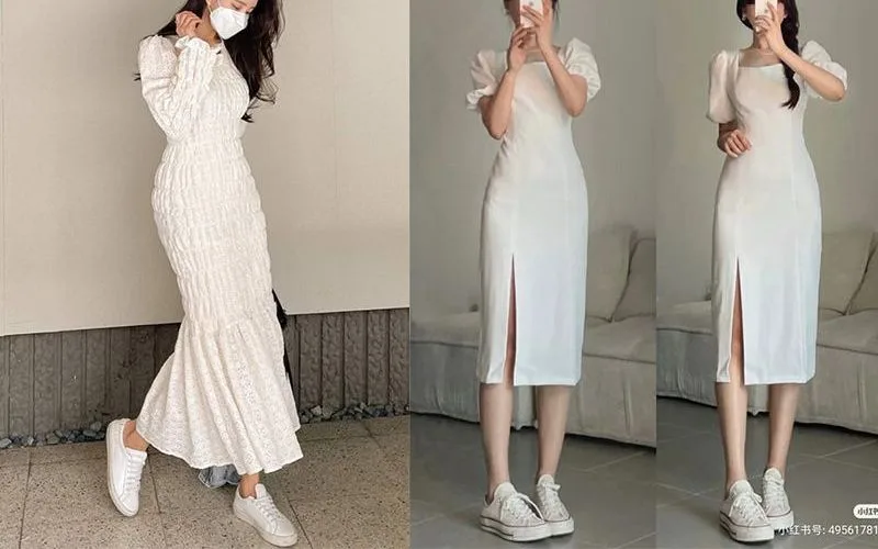 Đầm trắng mang giày màu gì thì hợp nhất? 5 cách phối đồ cực xinh