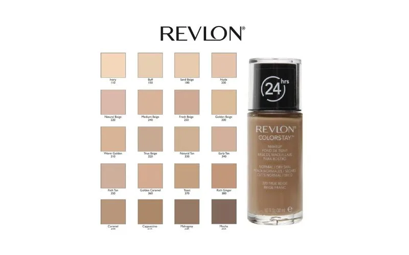 Kem nền Revlon của nước nào? có loại nào? dùng cho da nào?