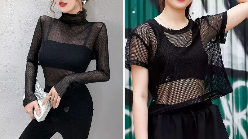 Gợi ý 15 tips phối đồ với áo lưới vừa tinh tế vừa cá tính