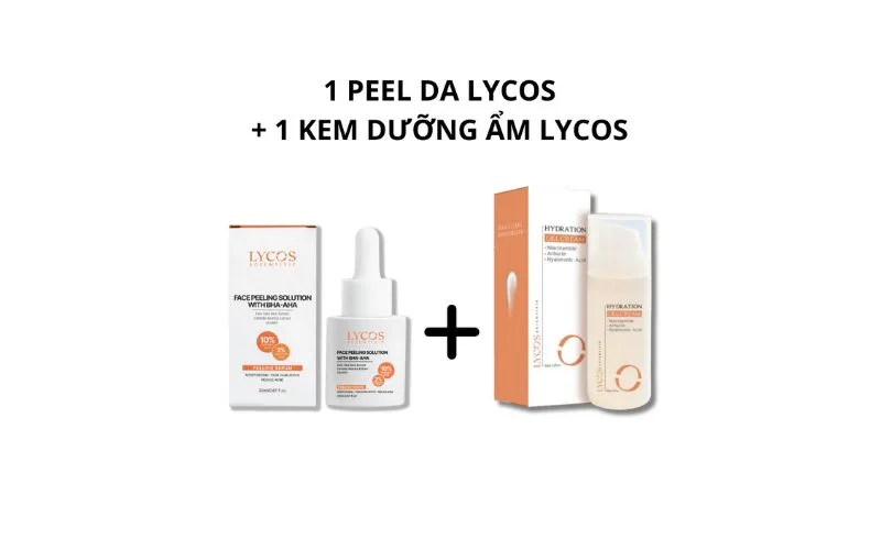 Peel da Lycos của nước nào? có tốt không? các bước peel da hiệu quả?