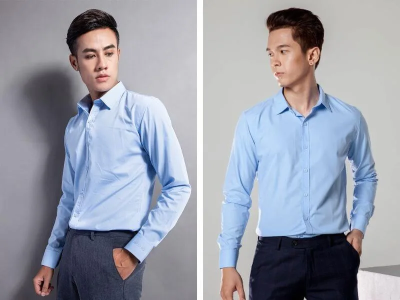 Áo xanh dương phối quần màu gì đẹp và ấn tượng nhất?