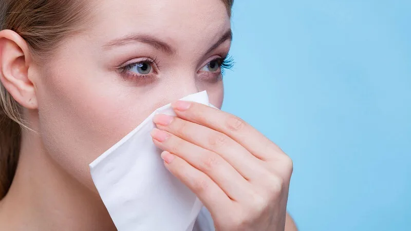 Nóng trong người hay chảy máu cam nên uống gì?