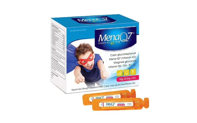 Canxi Midu Menaq7 có tốt không? có tác dụng gì? uống trước hay sau khi ăn?