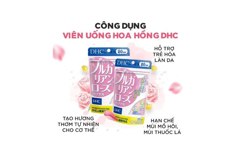 Tác hại của viên uống thơm cơ thể DHC là gì? bao nhiêu tuổi dùng được?